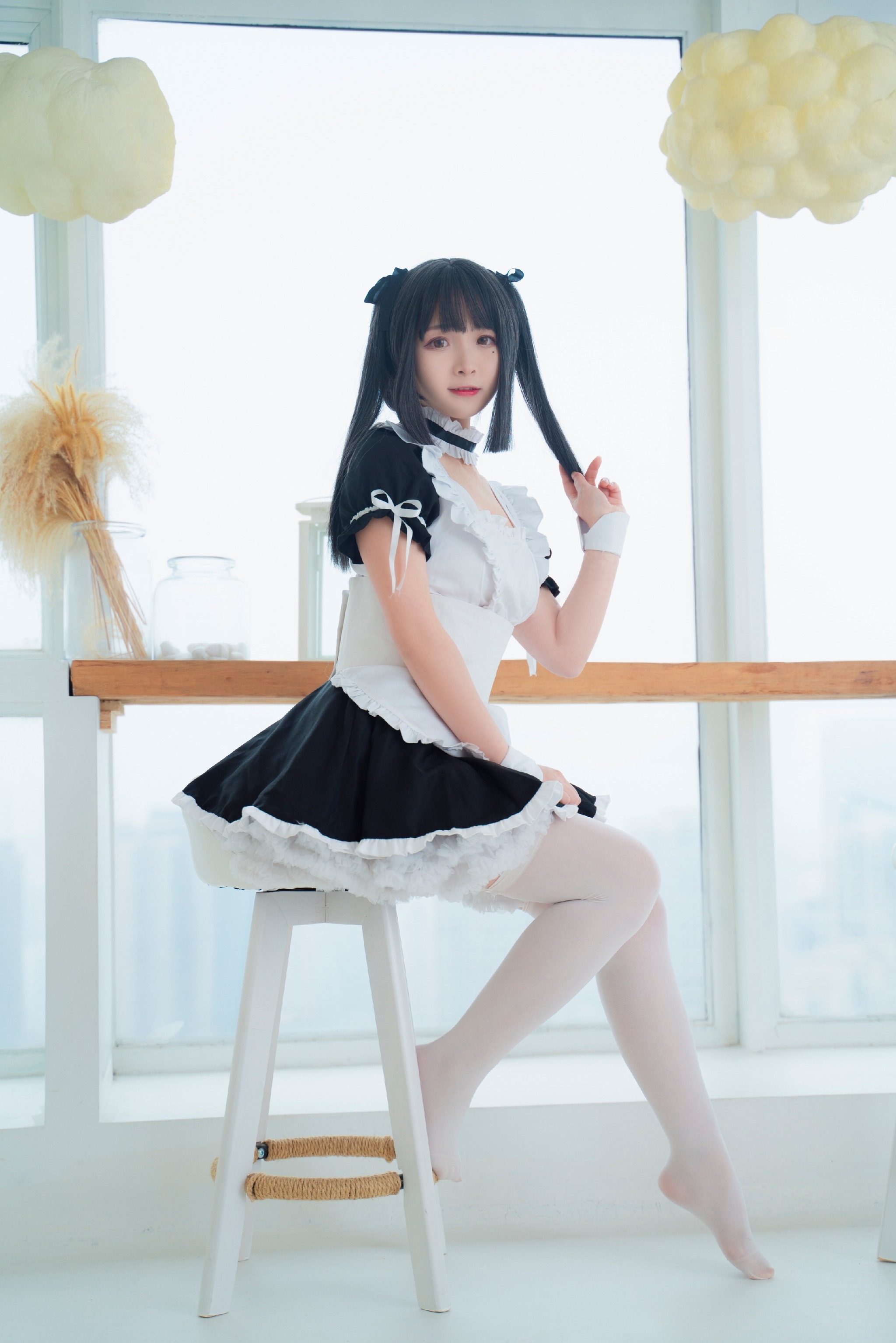 图片[1]-古川 – NO.036 可爱女仆 [20P]-XikXak